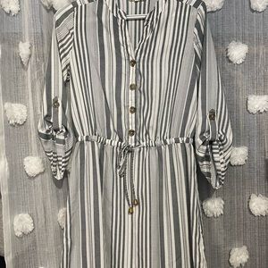 Cute Striped Light-weight Dress